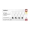 Satco 8W A19 LED Lamp, Soft White, 3000K, Medium Base, 120V, 4-Pack, 4PK S12467 - alternate 3